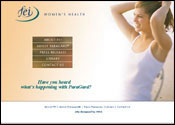 Flash Animation for FEI Women's Health Internet Website